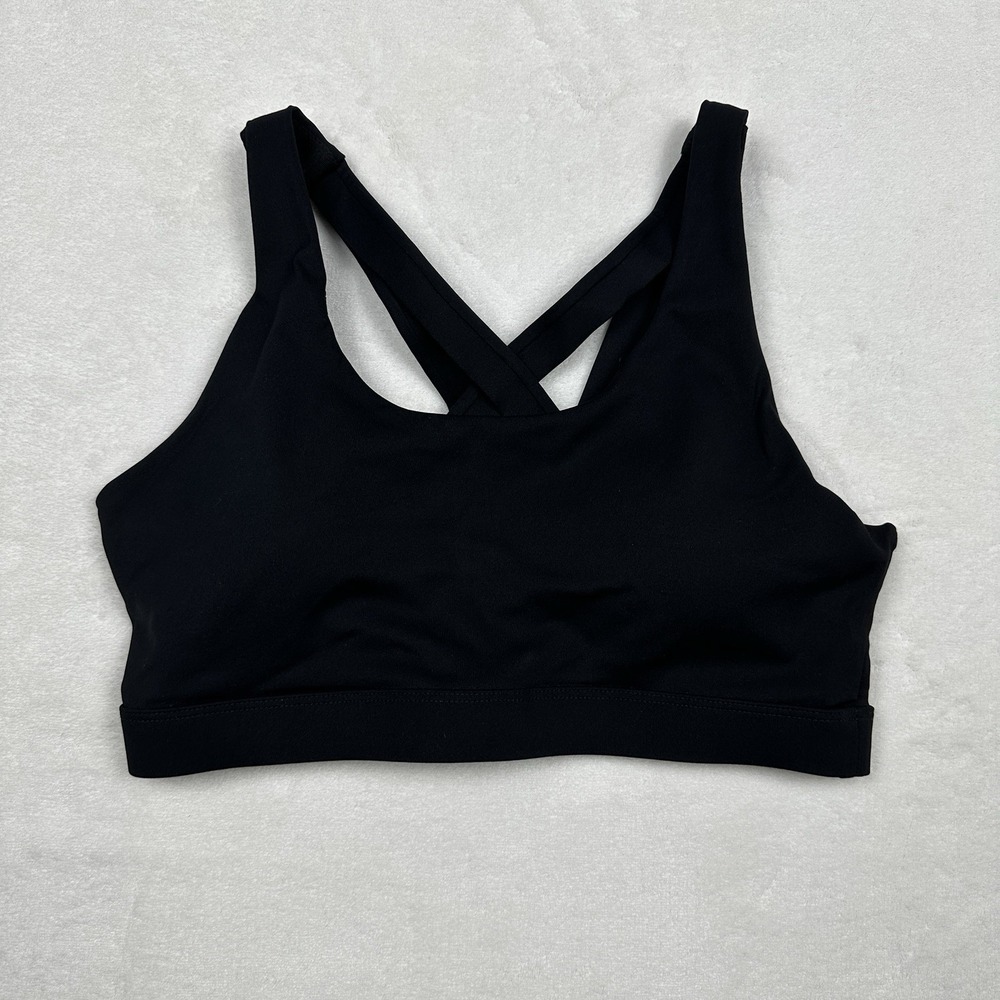 RUNNING GIRL Sports Bras for Women Criss-Cross Back Padded Strappy Size Small